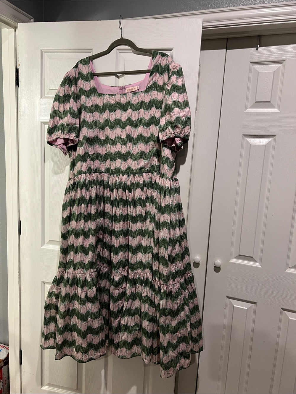 Ivy City Co 26W Painted Tulip Dress